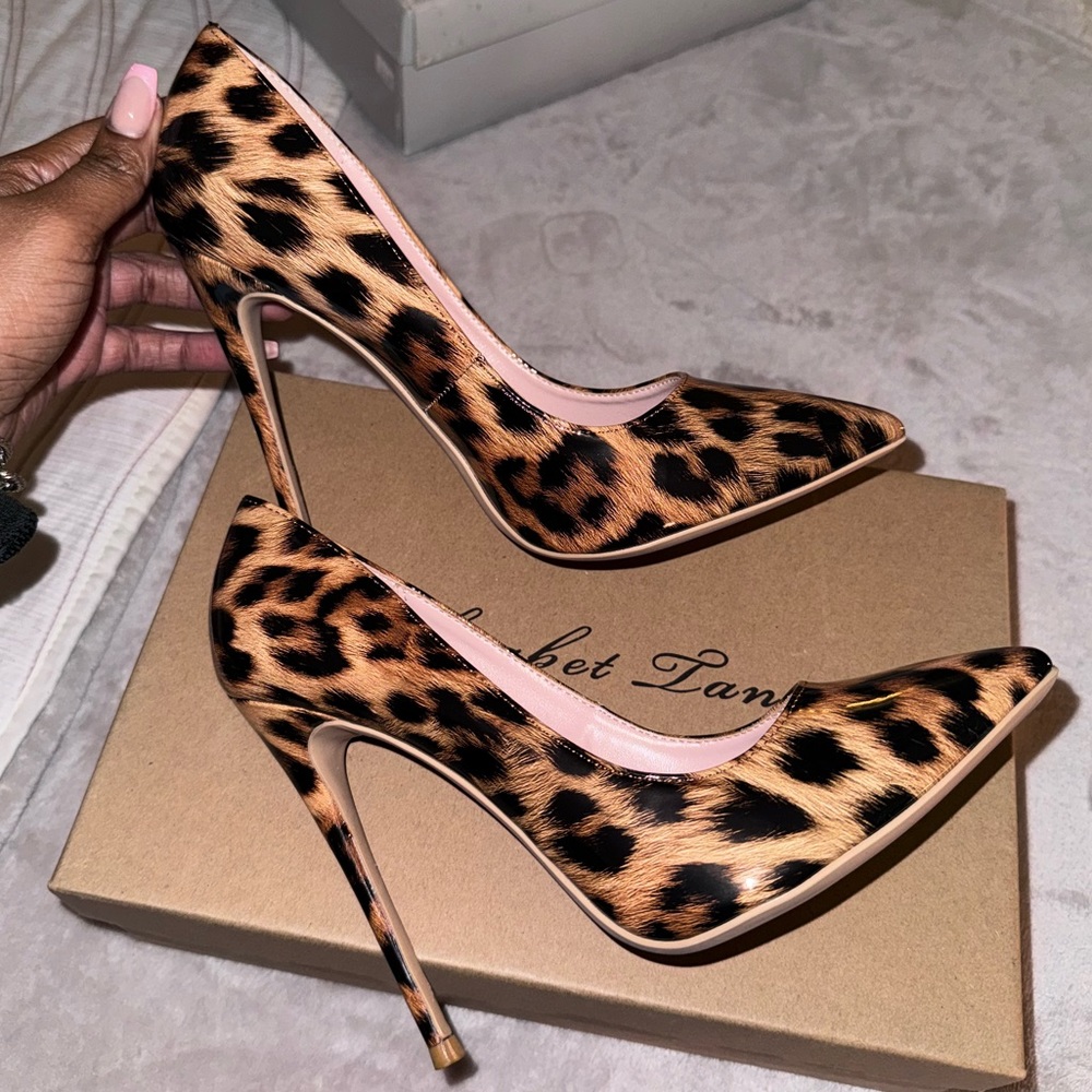 Cheetah Print Pumps